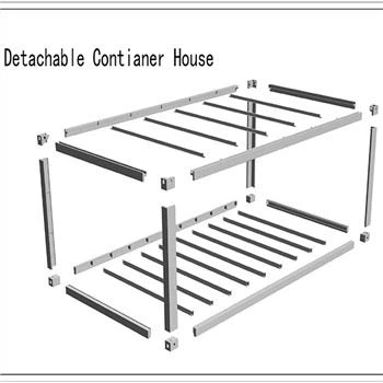 Midlertidige Flat Pack Container Homes